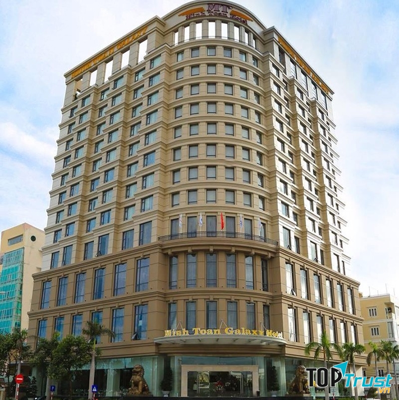 Khách sạn Minh Toàn Galaxy tọa lạc tại vị trí lý tưởng ngay tại trung tâm thành phố Đà Nẵng