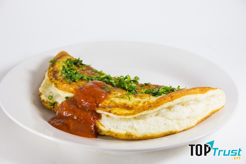 Trứng ốp lết - Mini Souffelé Omelette