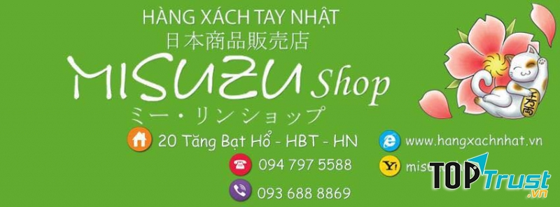 Misuzu cam kết bán hàng xách tay chính hãng Nhật