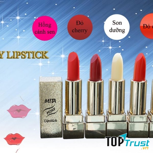 Son môi thiên nhiên an toàn không chứa chì