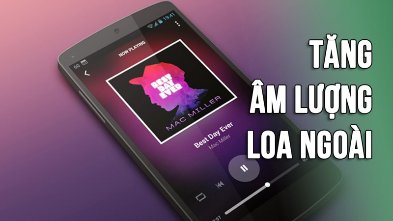 Mở nhạc loa ngoài lớn