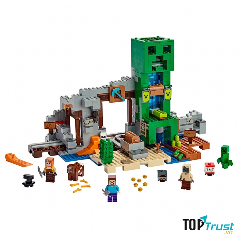 Mỏ Quái Vật Creeper LEGO MINECRAFT - 21155
