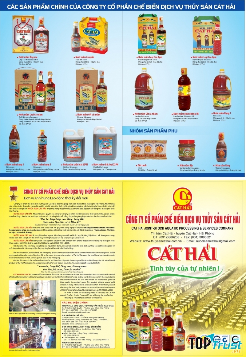 Nước mắm Cát Hải - Hải Phòng luôn mở rộng thị trường