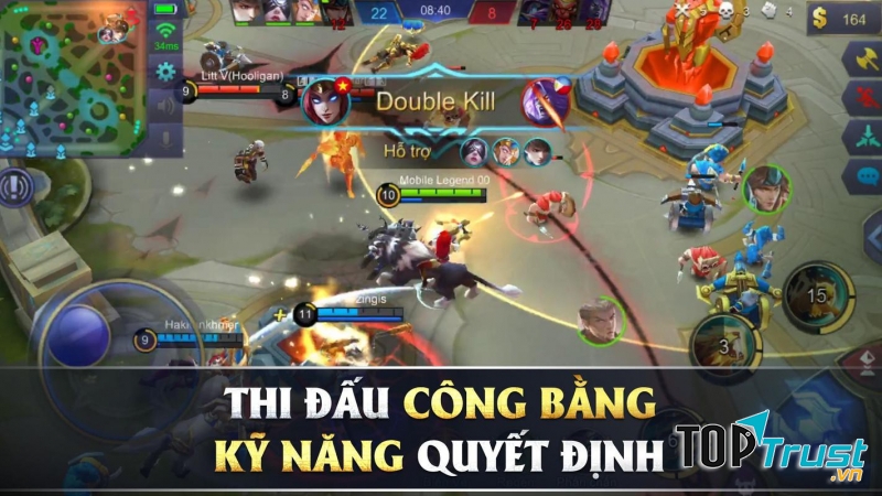 Chiến đấu cùng Mobile Legends: Bang Bang VNG