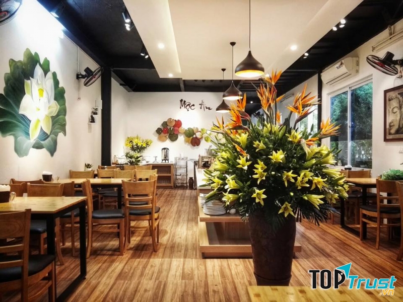 1 góc nhỏ tại Mộc An- Nhà hàng chay