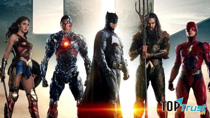 Mốc thời gian cả trước và sau Justice League