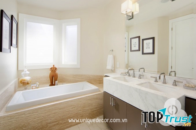 Nội thất phòng tắm do Moderm Decor thiết kế