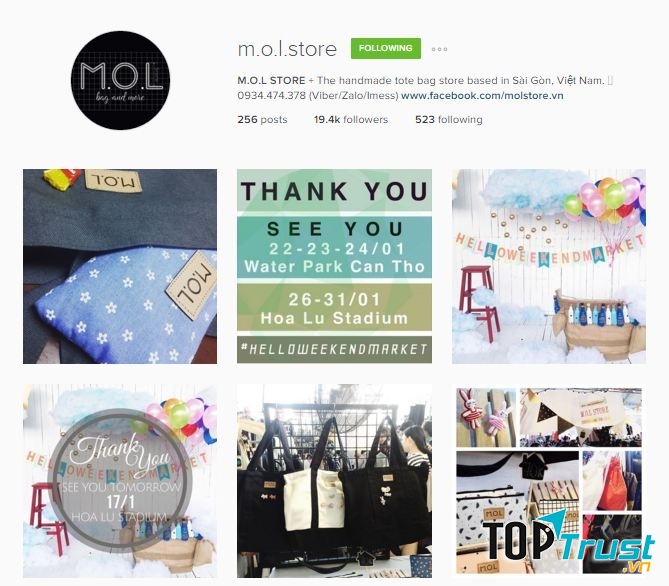 M.O.L.STORE - shop chuyên túi xách