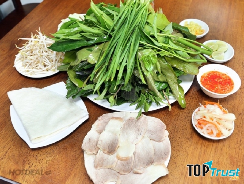 Bánh tráng thịt heo