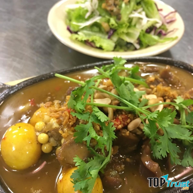 Lòng gà cháy tỏi