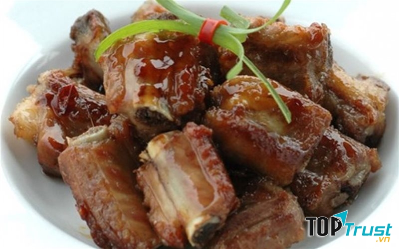Món sườn rim