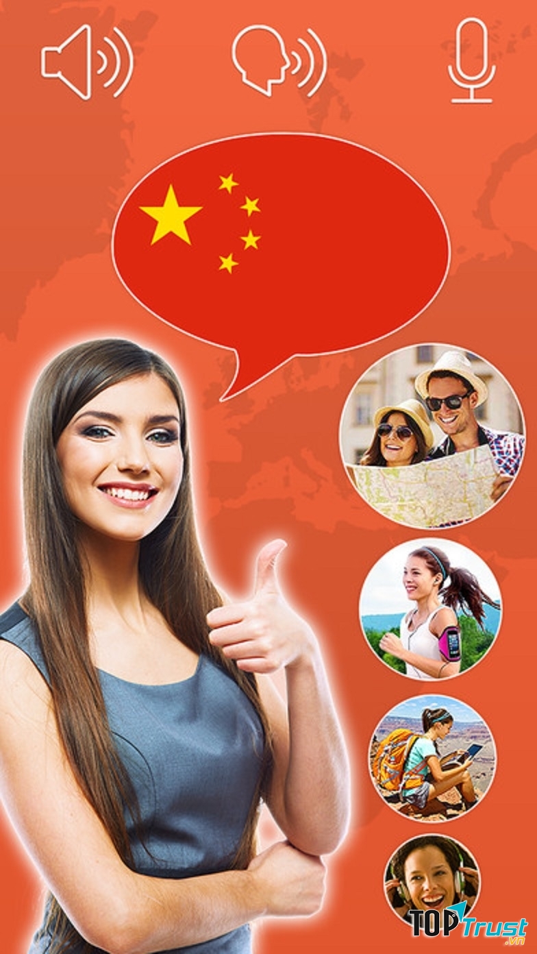Ứng dụng này thiết kế làm cho quá trình học tiếng Trung trở nên dễ dàng và thú vị