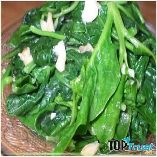 Mồng Tơi Xào Mực