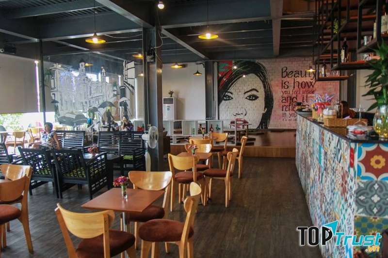 Không gian quá xinh xắn rất phù hợp để sống ảo