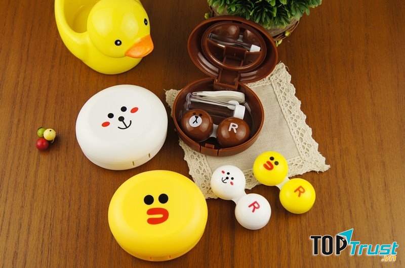 Hộp đựng lens hình thú cực đáng yêu của Moon Lens Shop