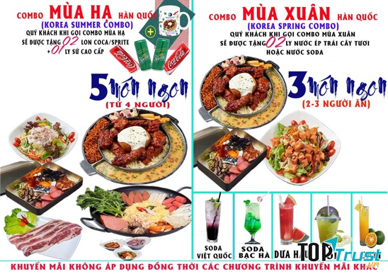 Với mong muốn thưởng thức món ngon như sao phim Hàn, các món ăn của quán cũng được chăm chút để có hương vị giống nhất