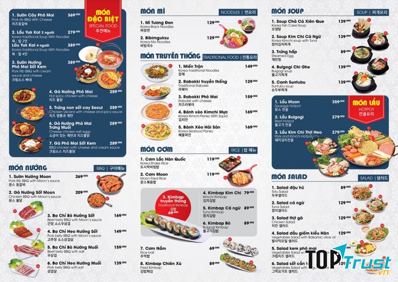 Moon's Kitchen - Món Hàn Quốc