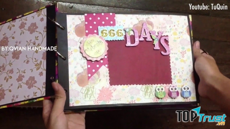 Anbum chứa kỉ niệm tình yêu của hai người