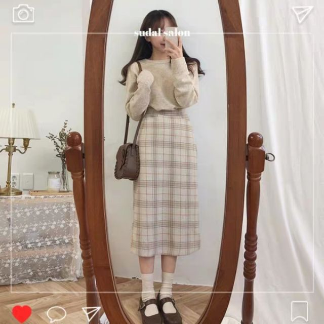 Váy dài đóng thùng