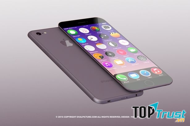 Concept đẹp long lanh của iPhone năm 2017