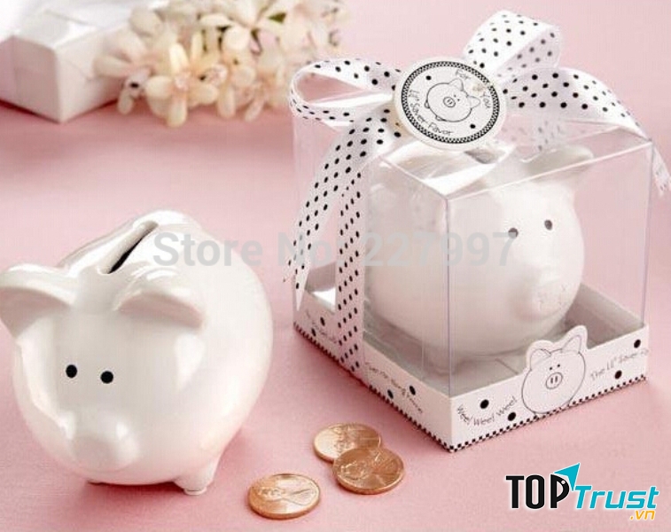 Heo đất xinh xắn cũng là một món quà tuyệt vời cho bé