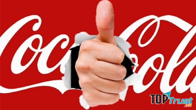 Dòng chữ Coca-Cola quen thuộc