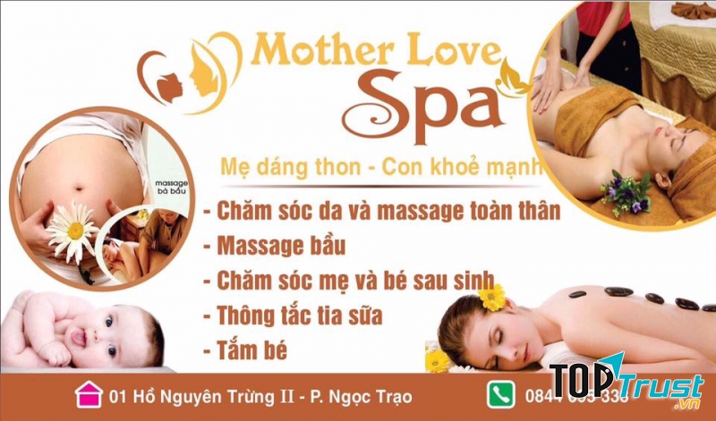 Một số dịch vụ tại Mother love spa