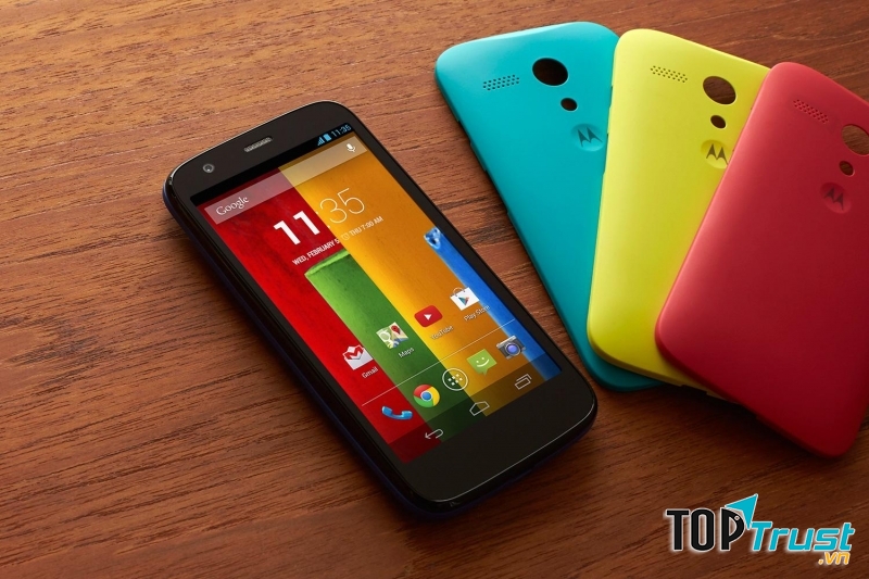 Moto G hội tụ đầy đủ những yếu tố của một chiếc smartphone giá rẻ