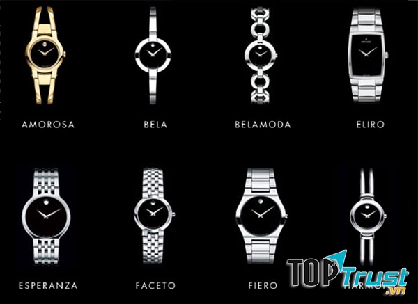 Những thiết kế đơn giản mà sang trọng, lịch lãm của Movado là niềm yêu thích của không ít tín đồ thời trang