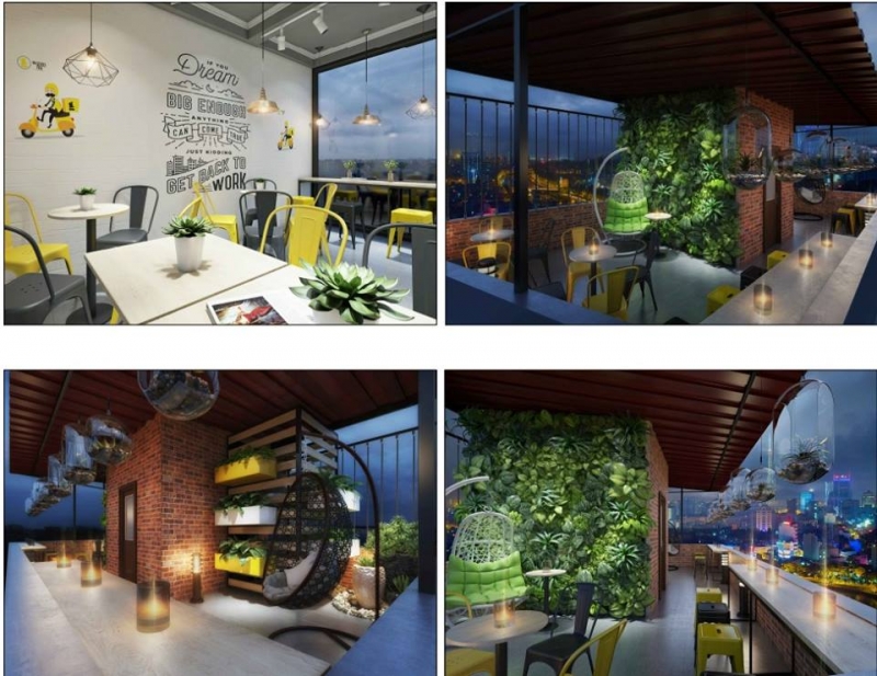 Quán nổi bật với menu trà trái cây hảo hạng, đầy năng lượng.