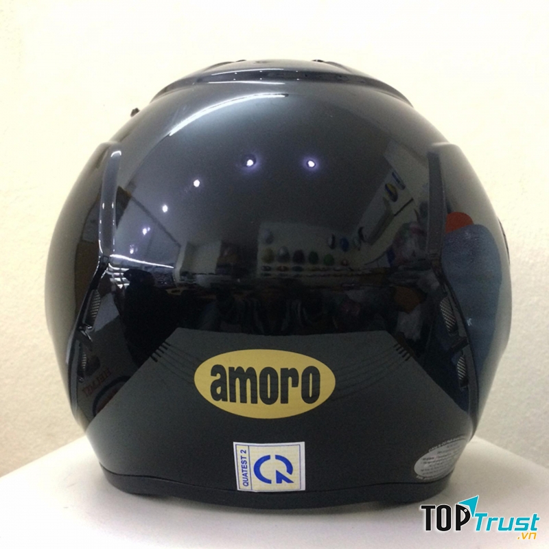 Mũ bảo hiểm Amoro 249A kiểu dáng thể thao, trẻ trung, đẹp tinh tế được làm bằng chất lượng cao cấp nên độ an toàn là tuyệt đối