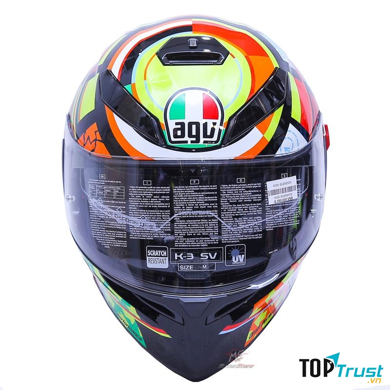 AGV K3 SV Bulega (Fullface 2 kính)