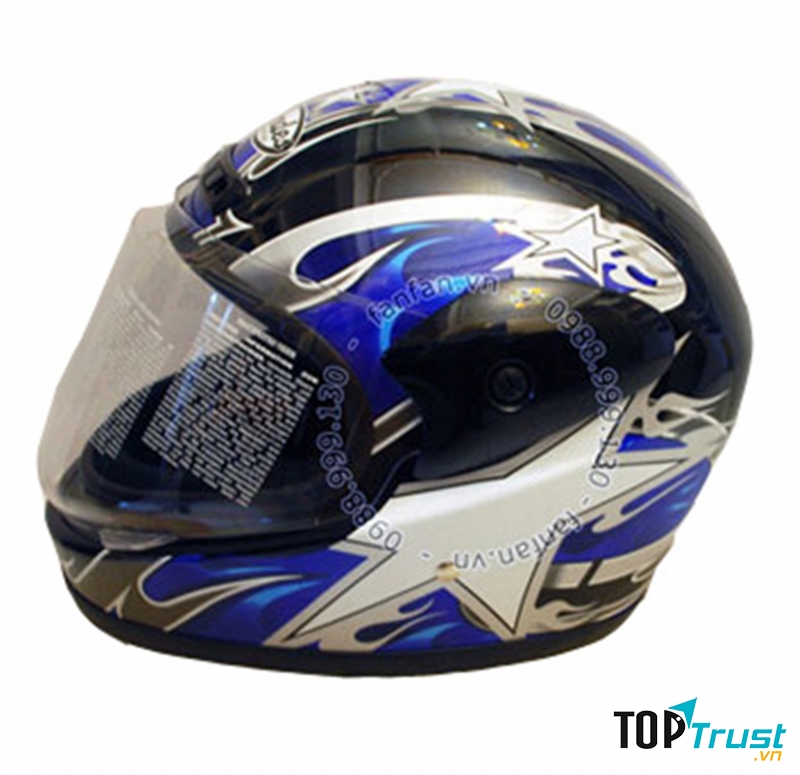 Mũ bảo hiểm fullface Andes 3S-555