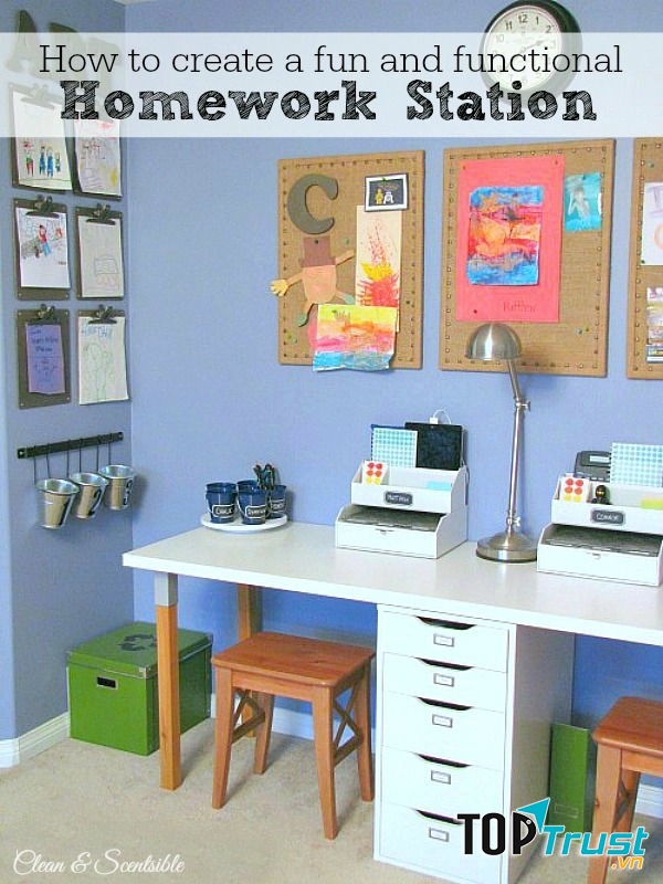 Sử dụng thêm tủ đựng đồ