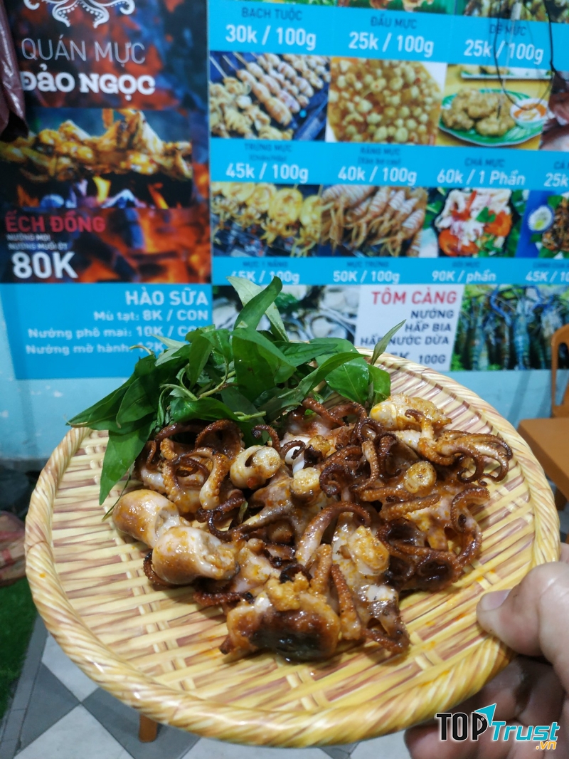 Mực Nướng Đảo Ngọc