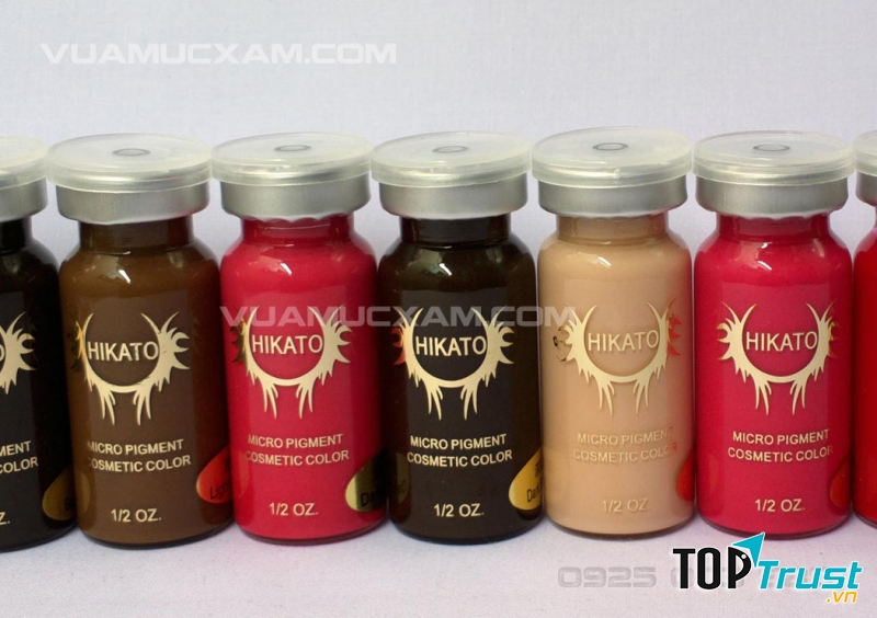 Mực xăm Hikato là thương hiệu mực xăm hàng đầu Nhật Bản