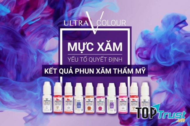 Ultra-V colour là loại mực xăm có xuất xứ từ Hàn Quốc.