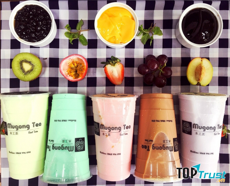 Trà sữa các loại của Mugong Tea