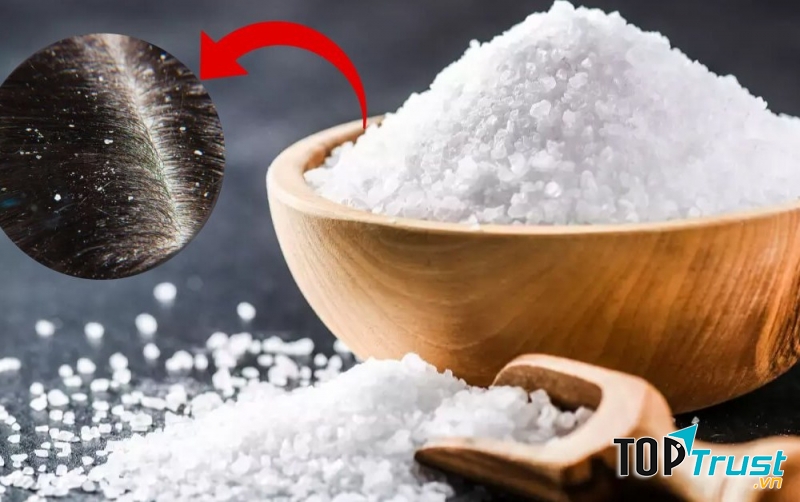 Muối biển và giấm