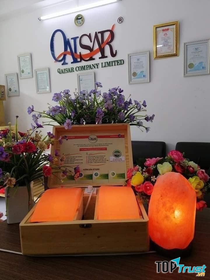 Muối Hồng Đèn Đá Muối Himalayan Qaisar