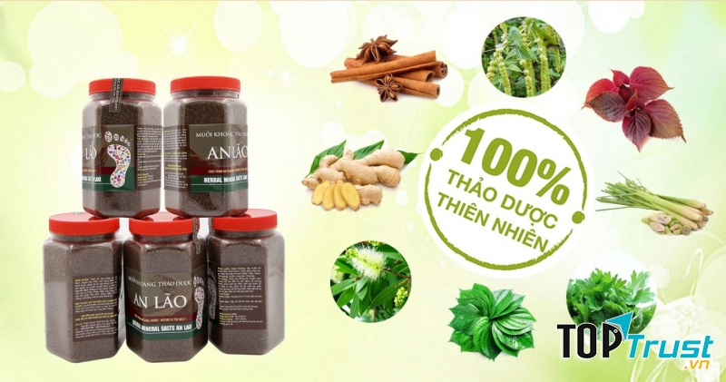 Muối ngâm chân thảo dược An Lão