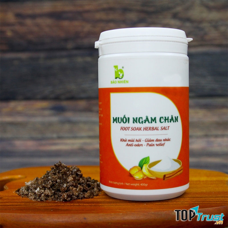 Muối ngâm chân thảo dược Bảo Nhiên