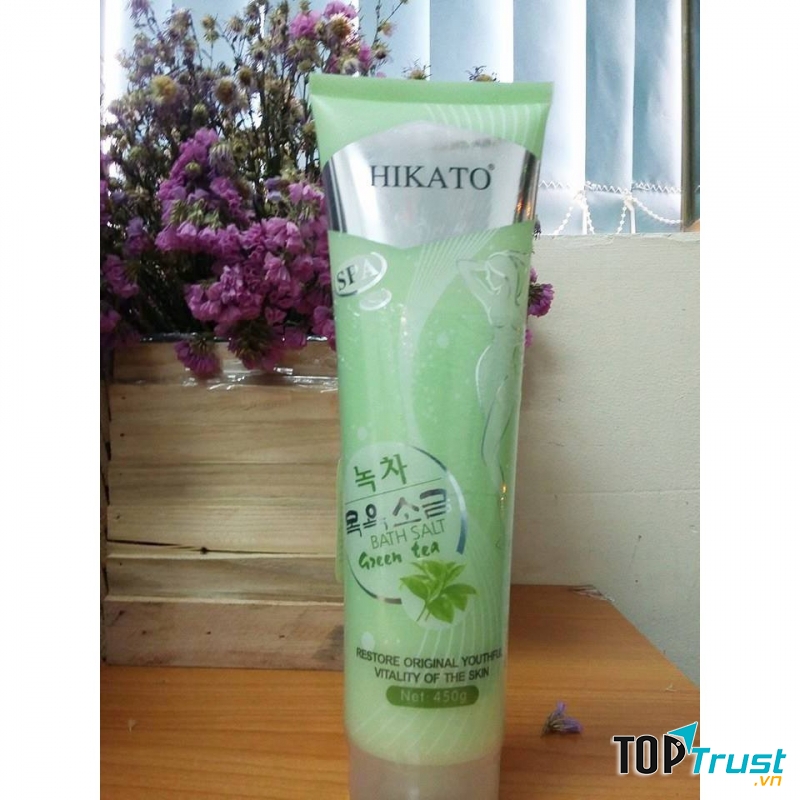 Muối tắm Hikato có tác dụng sát trùng nhẹ