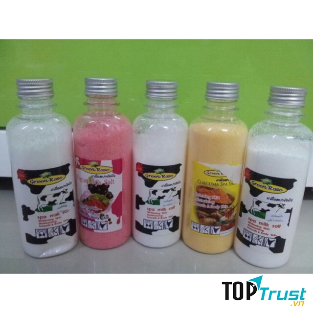 Muối tắm sữa bò Green Rose