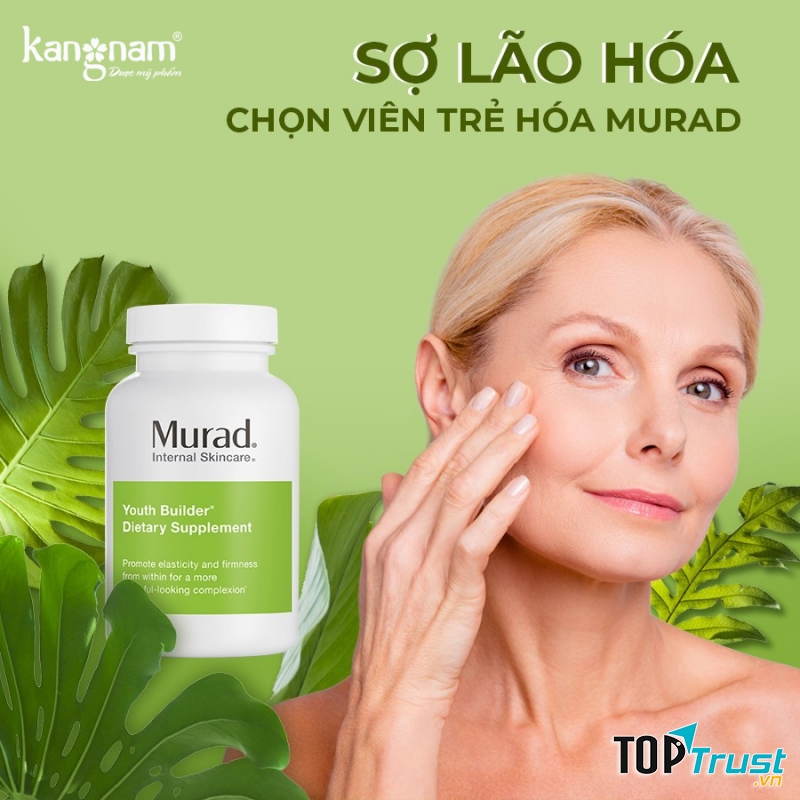 Viên uống Collagen trẻ hóa da Murad Youth Builder Collagen Supplement