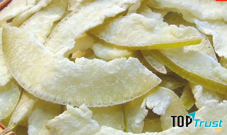 Mứt bưởi thơm ngon, lạ miệng