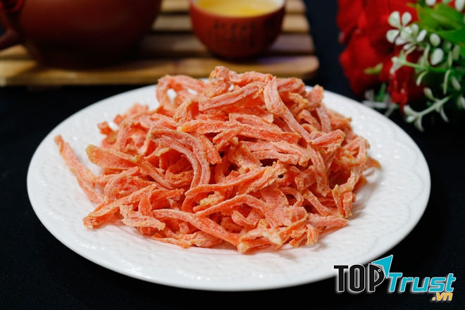 Mứt cà rốt dạng sợi thơm ngon