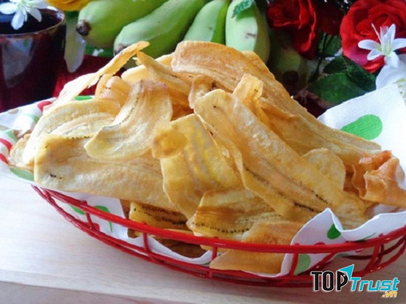 Mứt chuối giòn