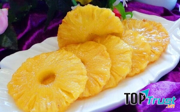 Mứt dứa là một trong những món mứt rất dễ ăn