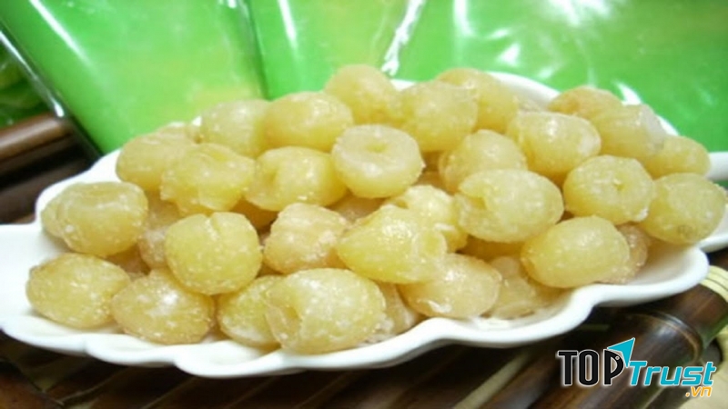 Mứt hạt sen.
